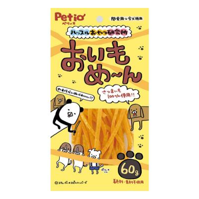 ペティオ 犬用 ハッスルおやつ研究所 おいもめ～ん 