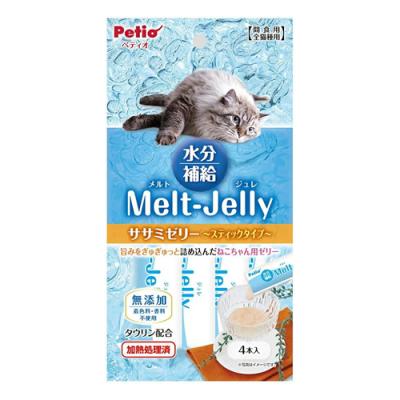 ペティオ 猫用 メルトジュレ 水分補給 ササミゼリー スティックタイプ 