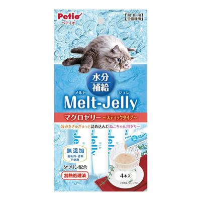 ペティオ 猫用 メルトジュレ 水分補給 マグロゼリー スティックタイプ 