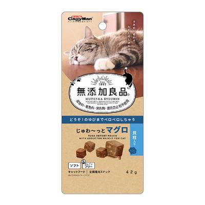 キャティーマン 猫用 無添加良品 じゅわ～っとマグロ 貝柱入り
