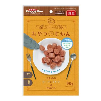 ドギーマン 犬用 おやつじかん ふんわりビーフとミルク