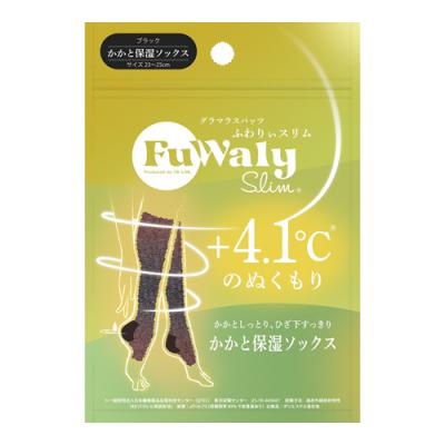 グラマラスパッツ ふわりぃスリム かかと保湿ソックス