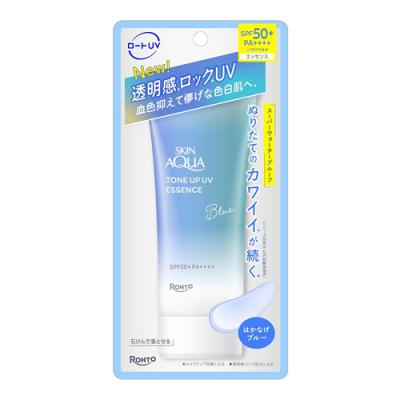 スキンアクア トーンアップUVエッセンス はかなげブルー