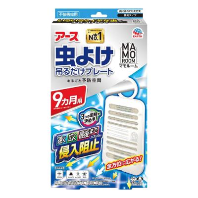 アース マモルーム 虫よけ吊るだけプレート