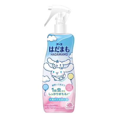 アース お肌の虫よけ はだまも ミスト シナモロール ふわふわフローラルの香り