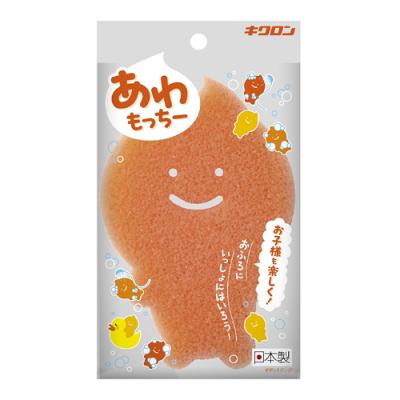 キクロン あわもっちーボディスポンジ オレンジ