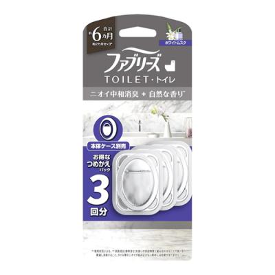 ファブリーズ トイレ用消臭剤+自然な香り ホワイトムスク 