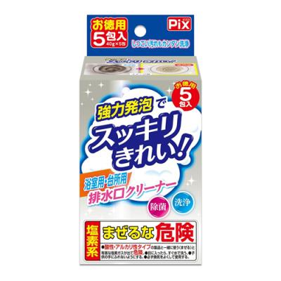 ライオンケミカル ピクス 泡の排水口クリーナー