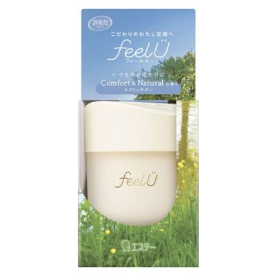 消臭力 クルマ用 feelU フィールユー ゲルタイプ エクリュサボン 