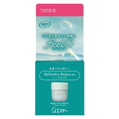 消臭力 クルマ用 feelU フィールユー ゲルタイプ ハーバルムスク 