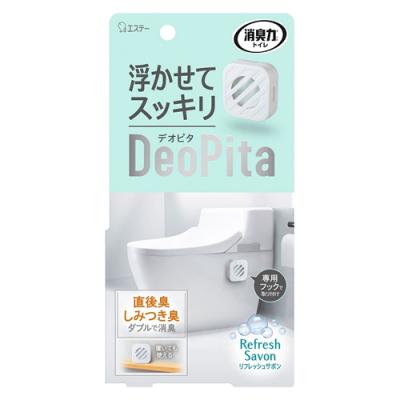 消臭力 DeoPita デオピタ トイレ用  リフレッシュサボン 