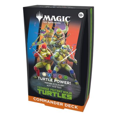 MTG マジックザギャザリング ミュータントタートルズ 統率者デッキ 英語版