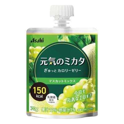 アサヒの介護食 元気のミカタ ぎゅっとカロリーゼリー マスカットミックス