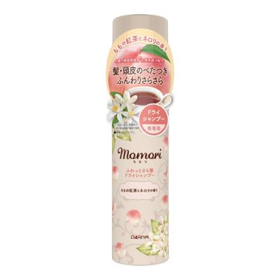 momori モモリ ふわっとさら髪ドライシャンプー ももの紅茶とネロリの香り