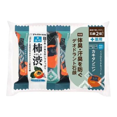 ペリカン石鹸 ペリカンファミリー石けん 薬用柿渋 