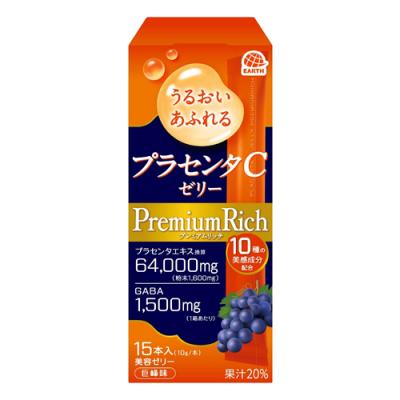 アース製薬 プラセンタCゼリープレミアムリッチ 巨峰味