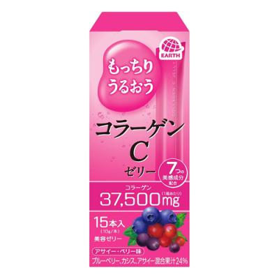 アース製薬 もっちりうるおうコラーゲンCゼリー アサイー・ベリー味
