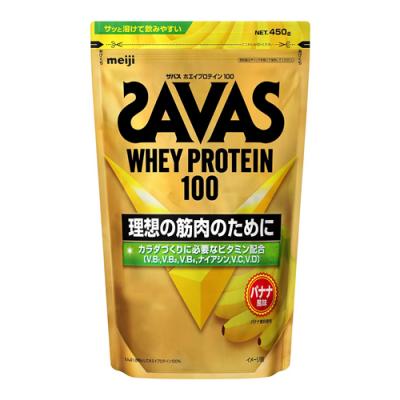 SAVAS ザバス ホエイプロテイン100 バナナ風味
