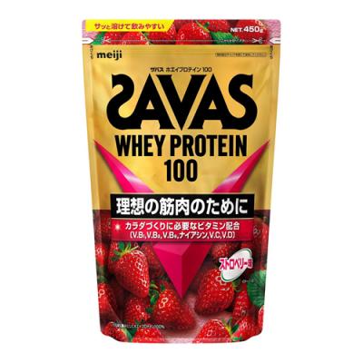 SAVAS ザバス ホエイプロテイン100 ストロベリー味
