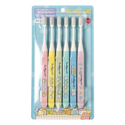 着脱式歯ブラシ テデハピカ 6MIXすみっコぐらし