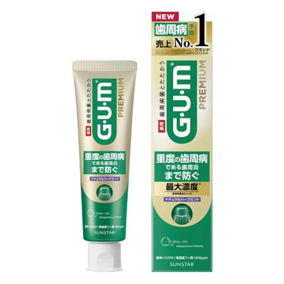 GUM ガム・プレミアムデンタルペースト ナチュラルハーブミント