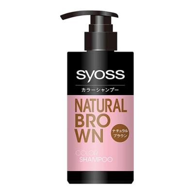 サイオス syoss カラーシャンプー ナチュラルブラウン 