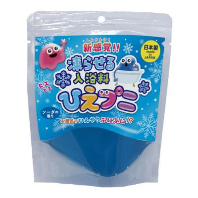 ヘルス ひえプニ 凍らせる入浴料 ソーダの香り 
