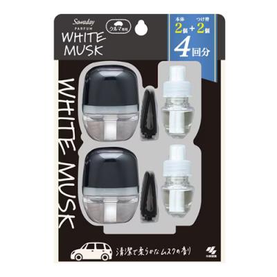 サワデー Sawadayクルマ専用クリップ パルファムホワイトムスク 