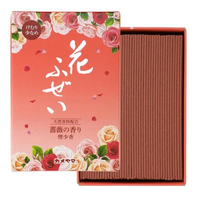 カメヤマ お線香 花ふぜい 薔薇 煙少香 