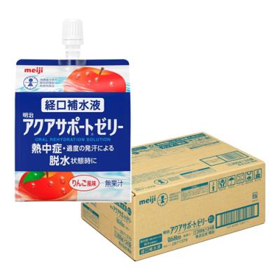 明治アクアサポート 経口補水液 りんご風味ゼリー