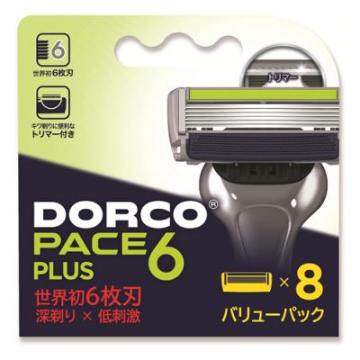 DORCO PACE6 PLUS ドルコ ペース6プラス 替刃 トリマー付