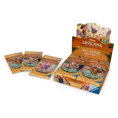 ディズニー・ロルカナ・TCG 日本語版 ブースターパック WILDS UNKNOWN 未知なる彼方へ