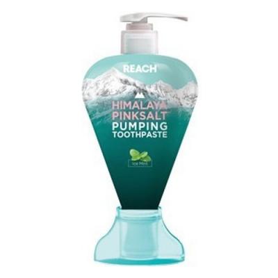 REACH リーチ ヒマラヤピンクソルト ポンプ歯みがき アイスミント