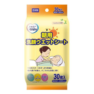 エルモアいちばん 朝用洗顔ウエットシート 