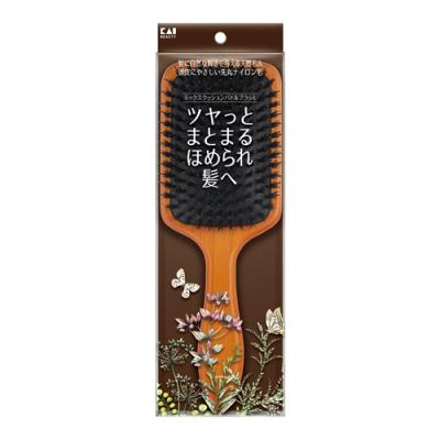 貝印 ミックスクッションパドルブラシ 