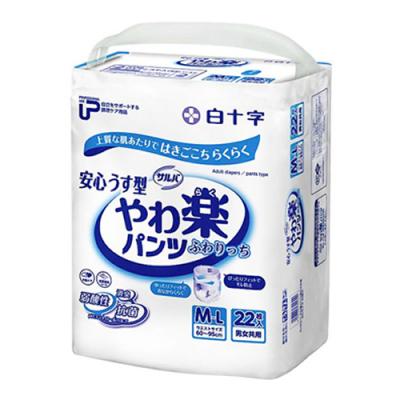 白十字 PUサルバ やわ楽パンツ 安心うす型 ふわりっち