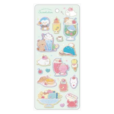 つぶらな瞳の仲間達 ぷくきらシール