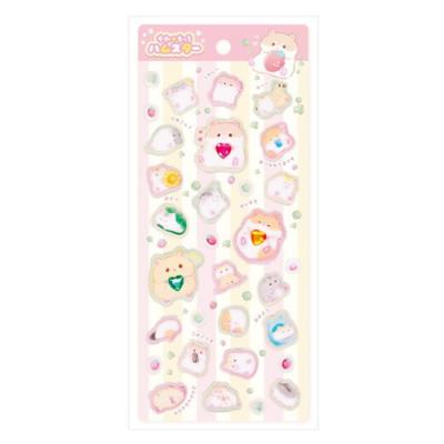 やわもっちハムスター ぷくぷくシール