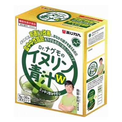あじかん Dr.ナグモのイヌリン青汁W 粉末タイプ