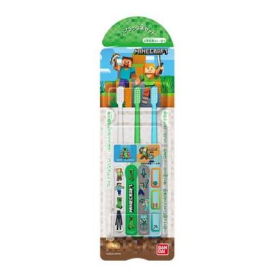 バンダイ 小学生用歯ブラシ3本セット MINECRAFT マインクラフト