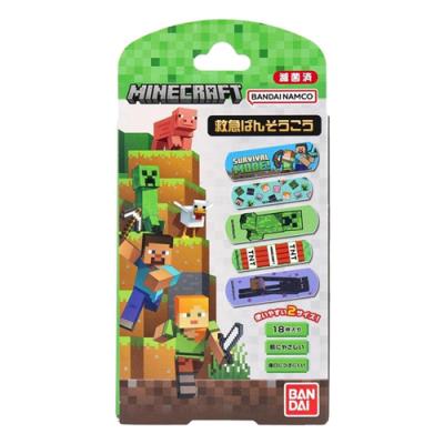 バンダイ 救急ばんそうこう MINECRAFT マインクラフト