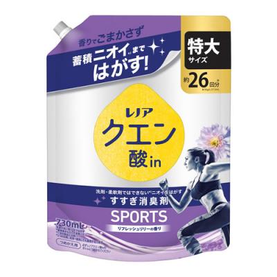 レノアクエン酸in すすぎ消臭剤 SPORTS リフレッシュリリー