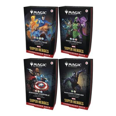 MTG マジックザギャザリング マーベル スーパーヒーローズ 統率者デッキ 英語版