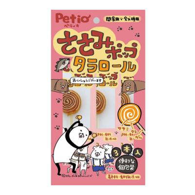 ペティオ 犬用おやつ ささみポップ タラロール