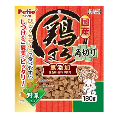 ペティオ 鶏まろ 無添加 角切り 野菜入り