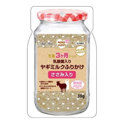 アドメイト 犬用 ママラブパピー 乳酸菌入りヤギミルクふりかけ ささみ入り