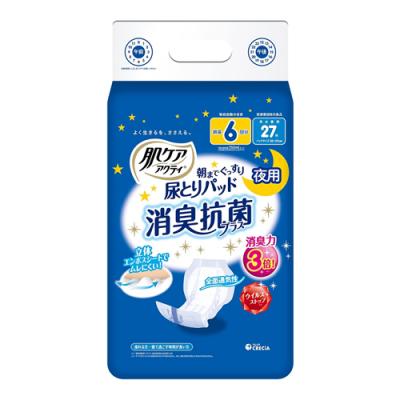 肌ケア アクティ 尿とりパッド 消臭抗菌プラス 6回分吸収