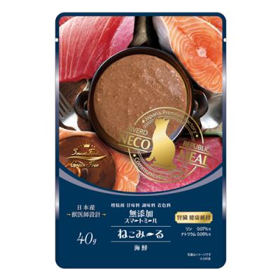 ねこみーる 無添加スマートミール 腎臓健康維持 海鮮