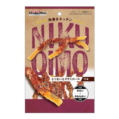 ドギーマン 肉巻きキッチン さつまいもササミロール