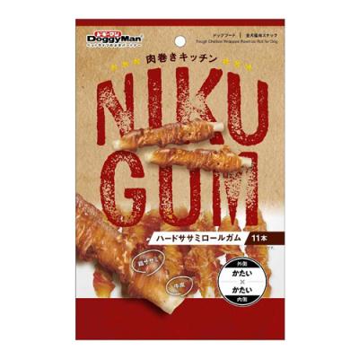 ドギーマン 肉巻きキッチン ハードササミロールガム